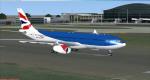 FSX/P3D Airbus A330-200 British Airways Hybrid Textures